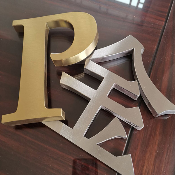 黑鈦不銹鋼字