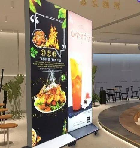 「開店選led燈箱字」開火鍋店裝飾怎么選燈箱，網(wǎng)紅火鍋店鏤空燈箱大匯總5
